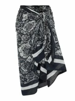 Chantelle FLOWERS BW 1P PAREO 11 Chantelle FLOWERS BW 1P PAREO -Outlet CHANTELLE Store C16T20 0W5 16 1