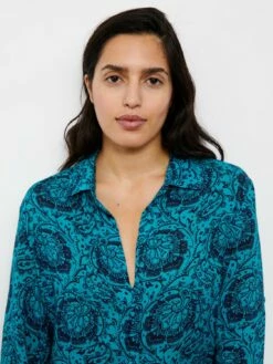 Chantelle FLOWERS BW TOP SHIRT 6 Chantelle FLOWERS BW TOP SHIRT -Outlet CHANTELLE Store C16T60 0M2 4