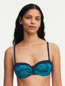 Chantelle FLOWERS Bikini Bandeau BH -Outlet CHANTELLE Store C18H60 0M2 2